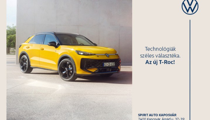 Az új Volkswagen T-Roc